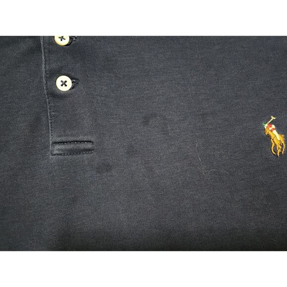 Polo Ralph Lauren Shirt Mens Sz 2XB XXL Big Blue Pony Embroidered Preppy Casual - Picture 5 of 8